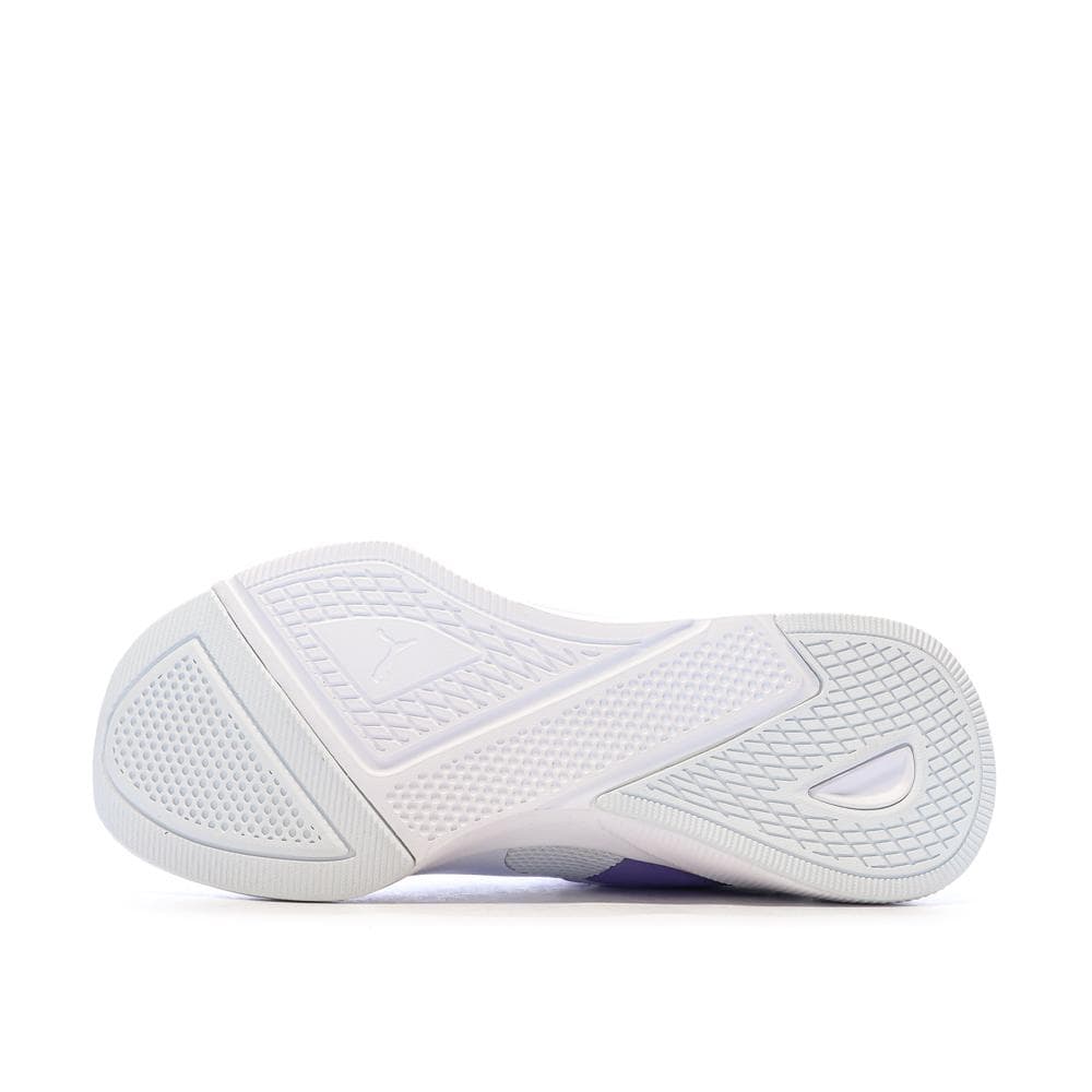Baskets Violette/Blanche Fille Puma Flyer Runner Jr 5