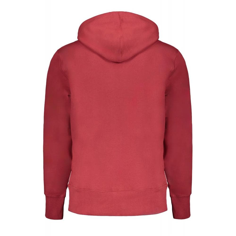 Sweat à capuche Rouge Homme Calvin Klein Jeans Disrupted J30J325429 2
