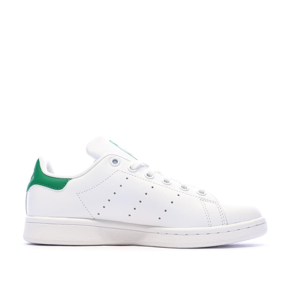 Stan Smith Blanc/Vert Mixte Adidas 2