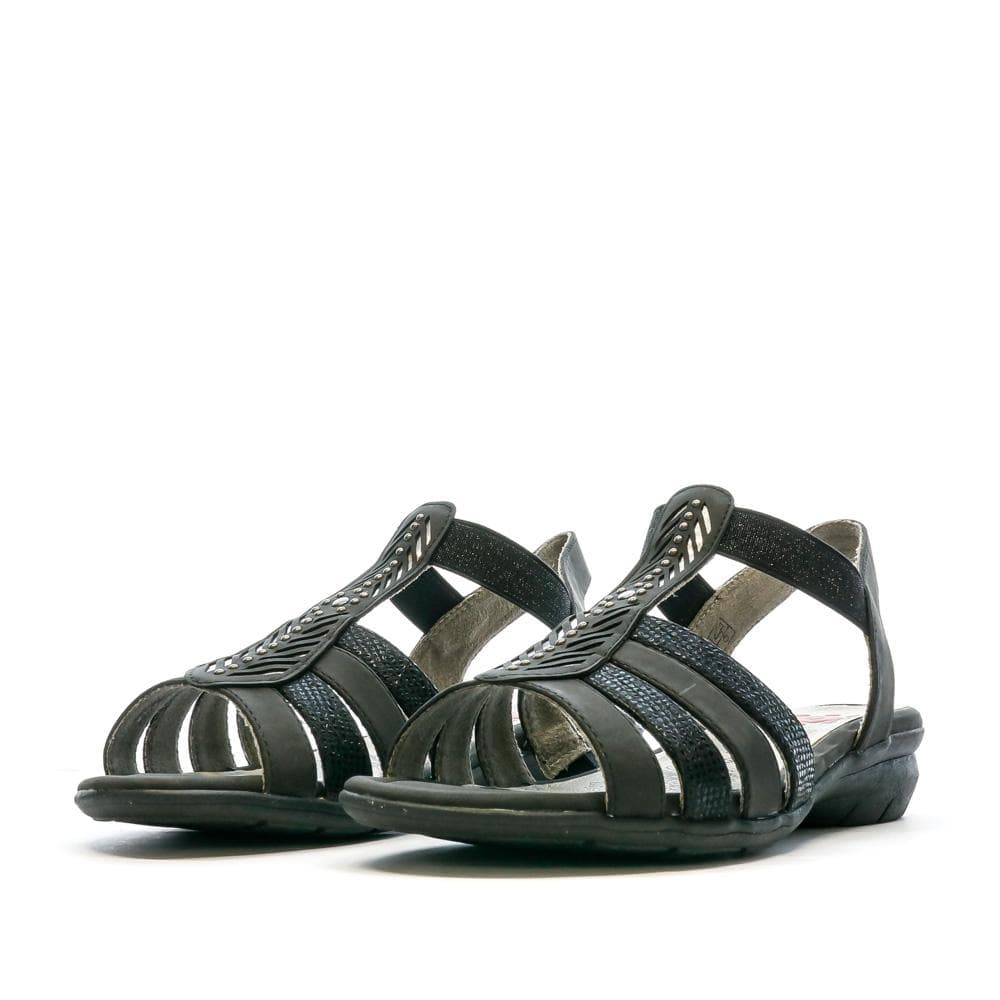 Sandales Noir Femme Relife Jolivia 6