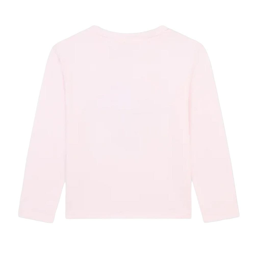 T-Shirt Manches Longues Rose Fille Billieblush U20645 2