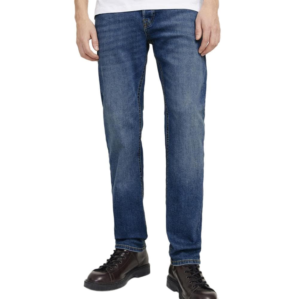 Jean Droit Bleu Jean Homme Jack & Jones Mike 1