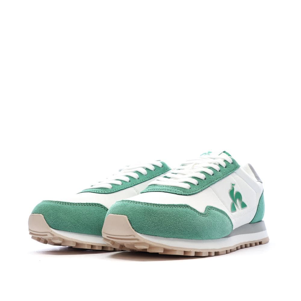 Baskets Blanches/Verte Femme Le Coq Sportif Astra_2 W Optical 6