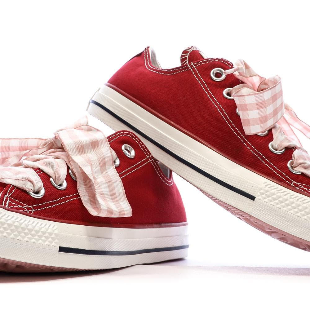 Baskets Rouges/Roses Fille Converse Chuck Taylor All Star 7