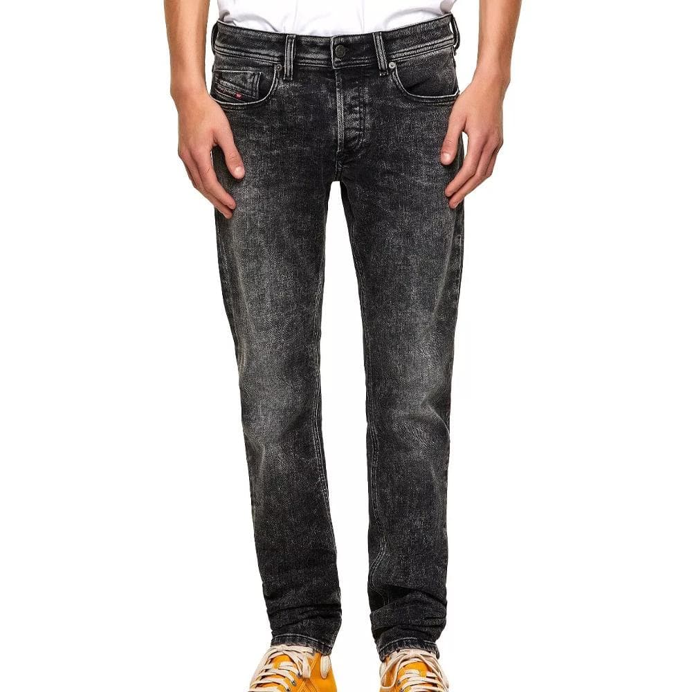 Jean Droit Gris Homme Diesel Sleenker 1