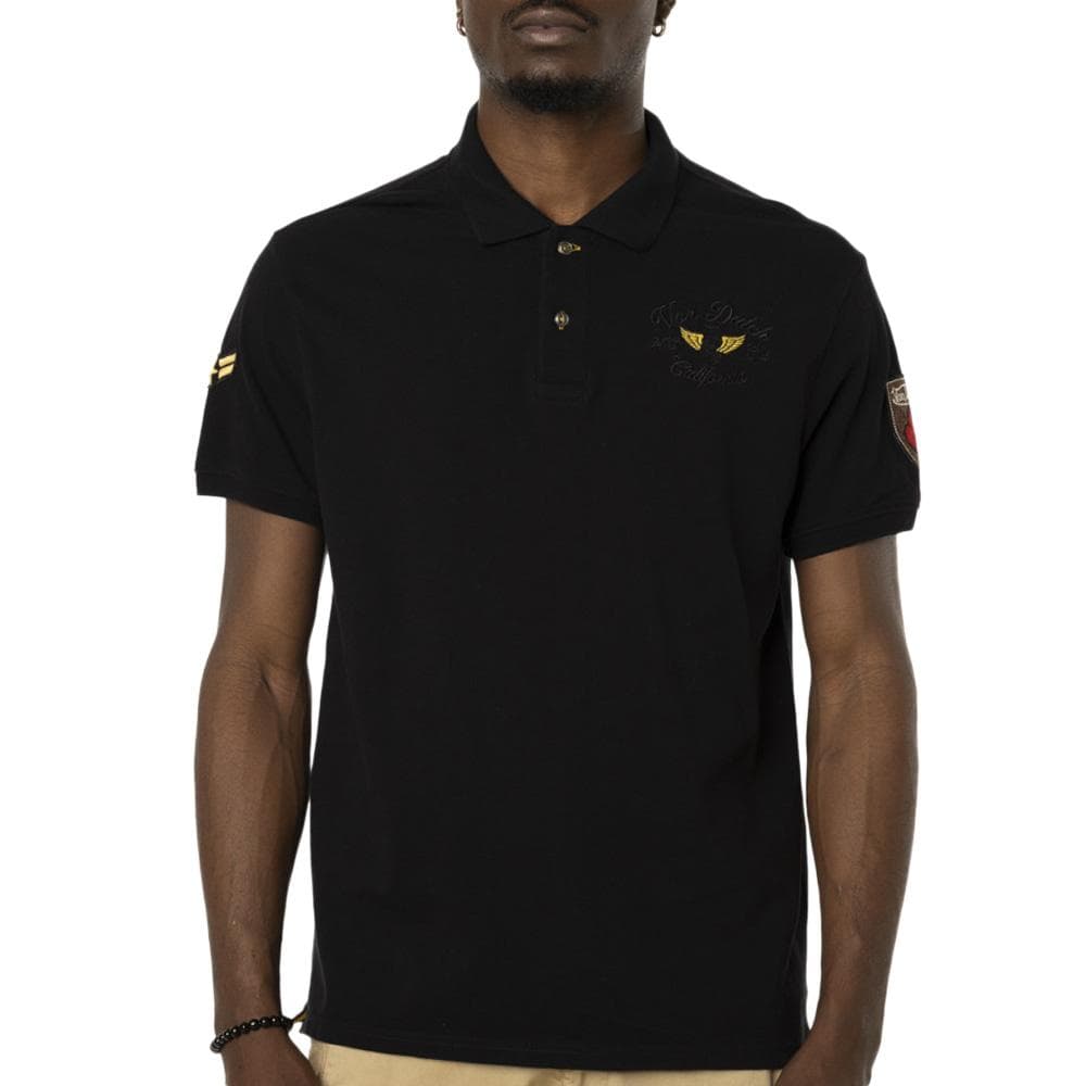 Polo Noir Homme Von Dutch MICK 1