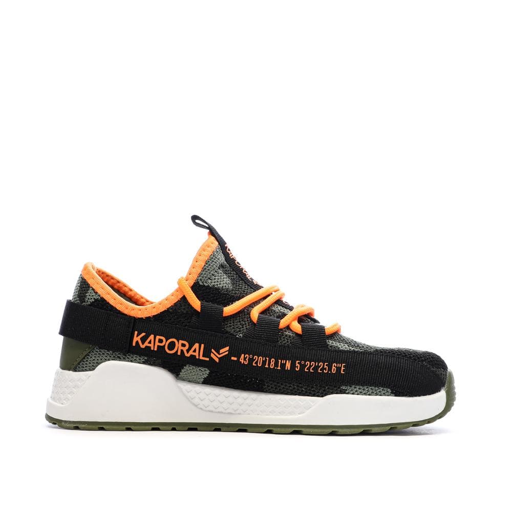 Baskets Kaki/Noir Garçon Kaporal Dofini 2