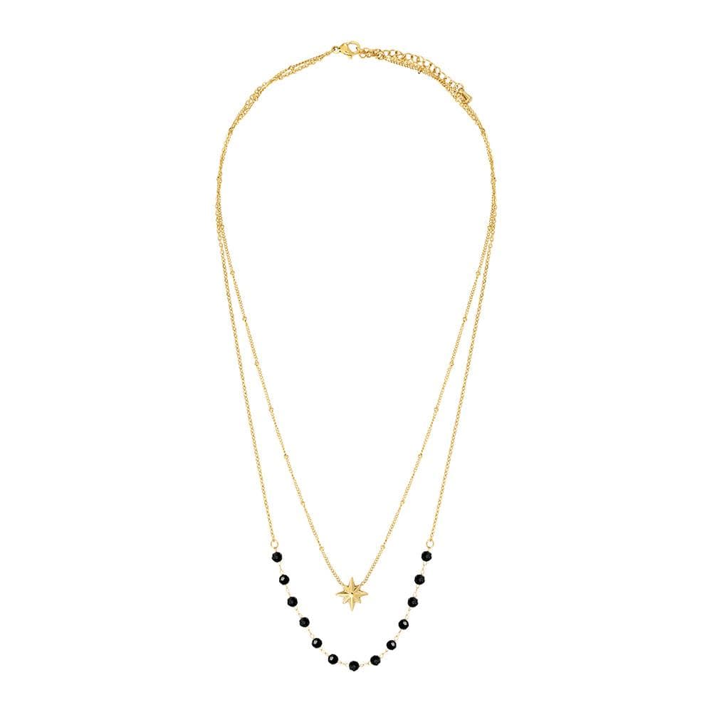 Collier Doré/Noir Femme Clio Blue CO4086S 1