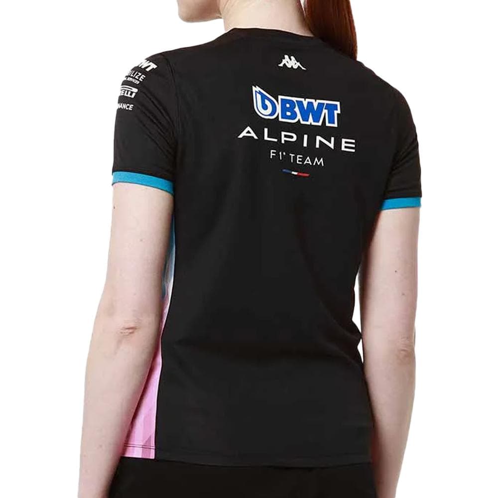 Maillots de Sport Noir Femme Kappa Adoliw Alpine F1 2