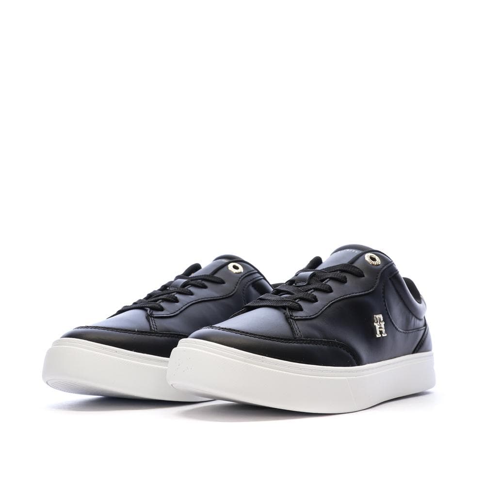 Baskets Noires Femme Tommy Hilfiger Essential Chic Court 6