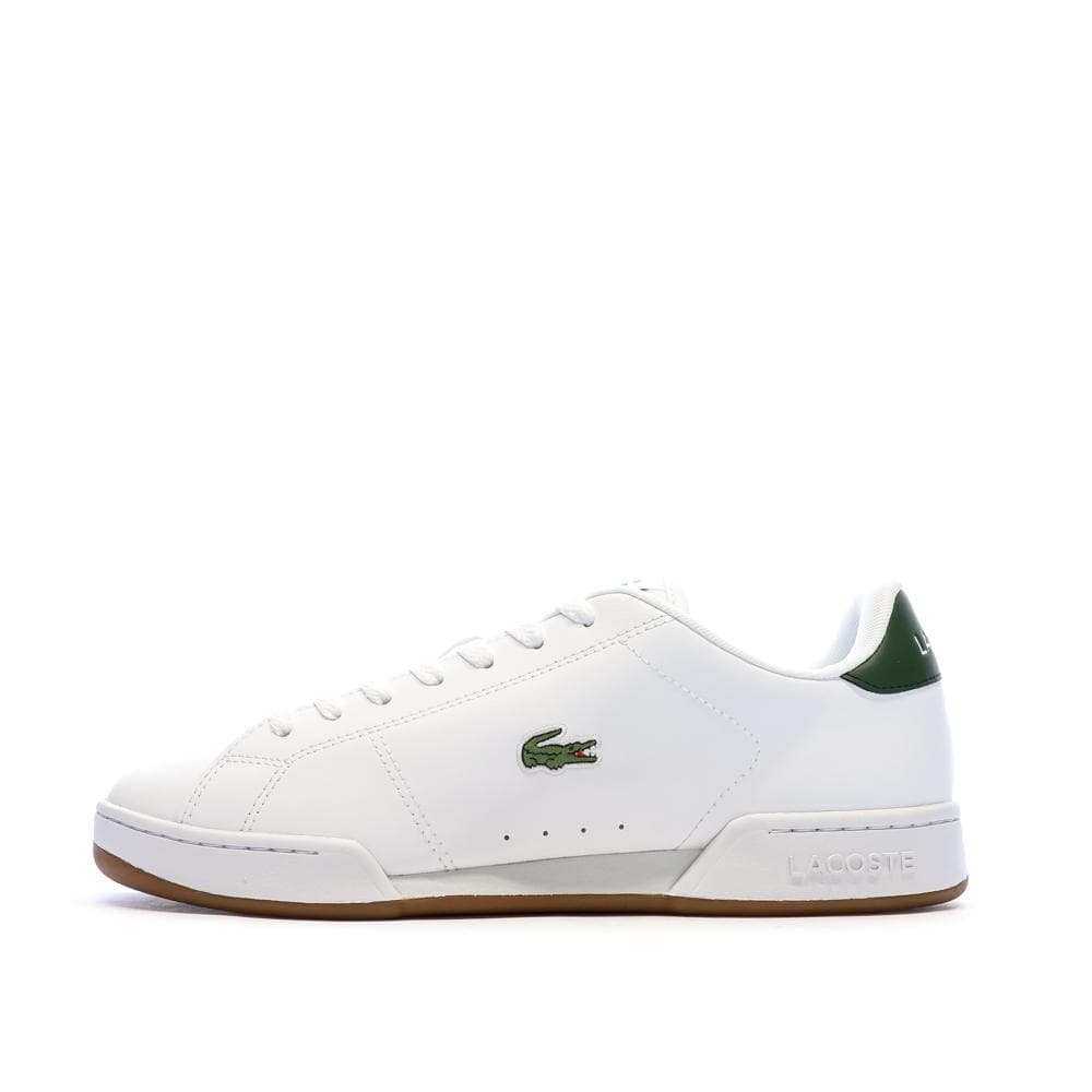 Baskets Blanches/Vertes Homme Lacoste Carnaby Cup 1