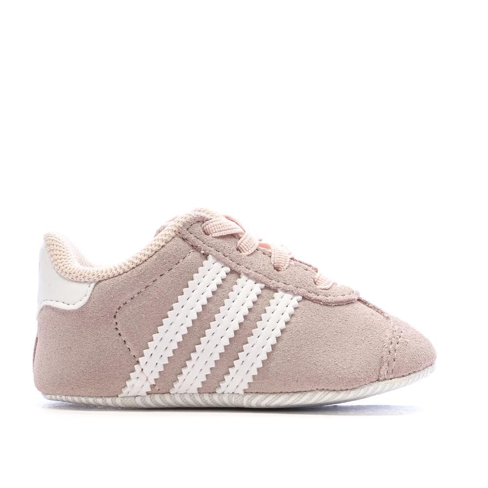 Baskets Rose Bébé Fille Adidas Gazelle Crib 2