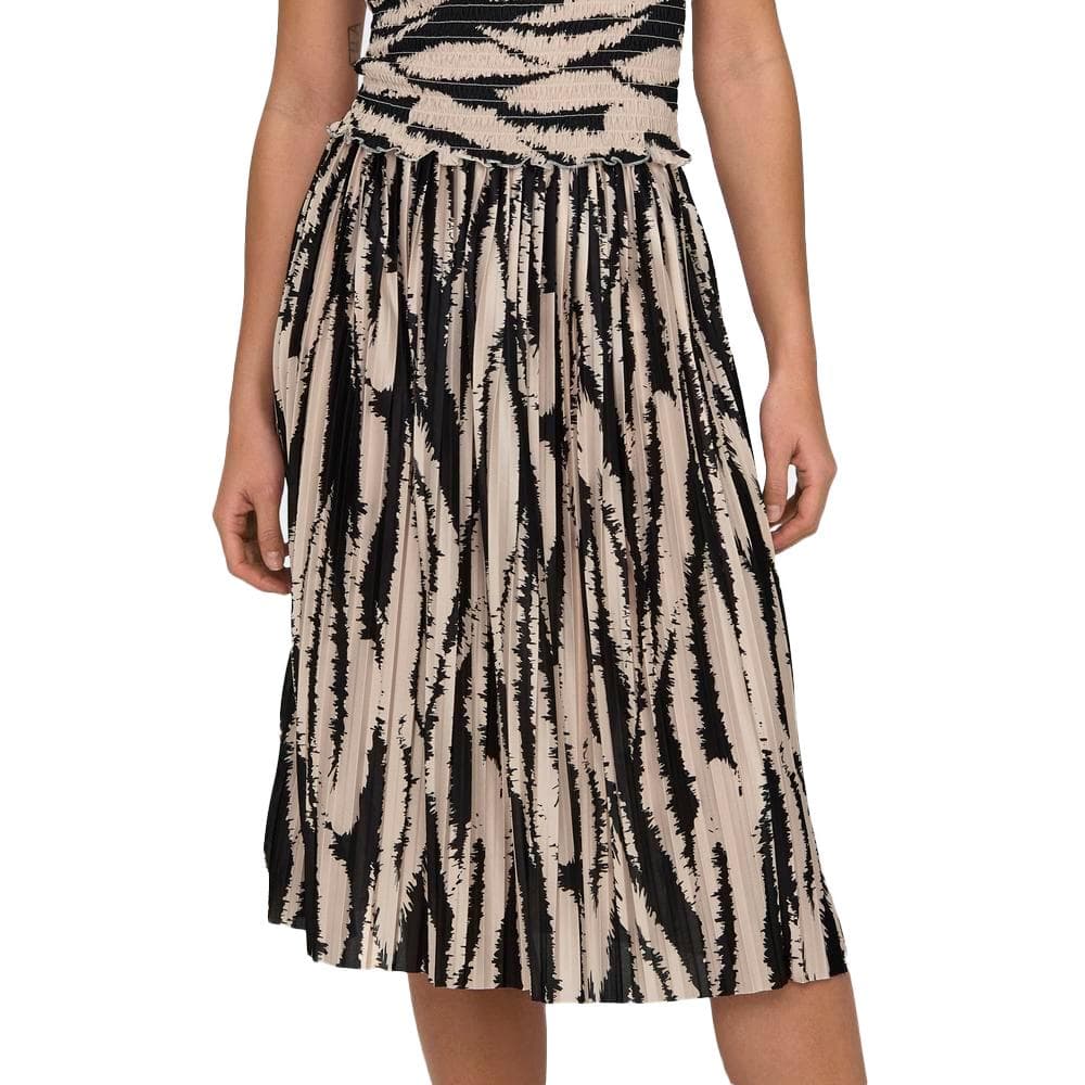 Jupe Plissé Beige Femme JDY Boa 1