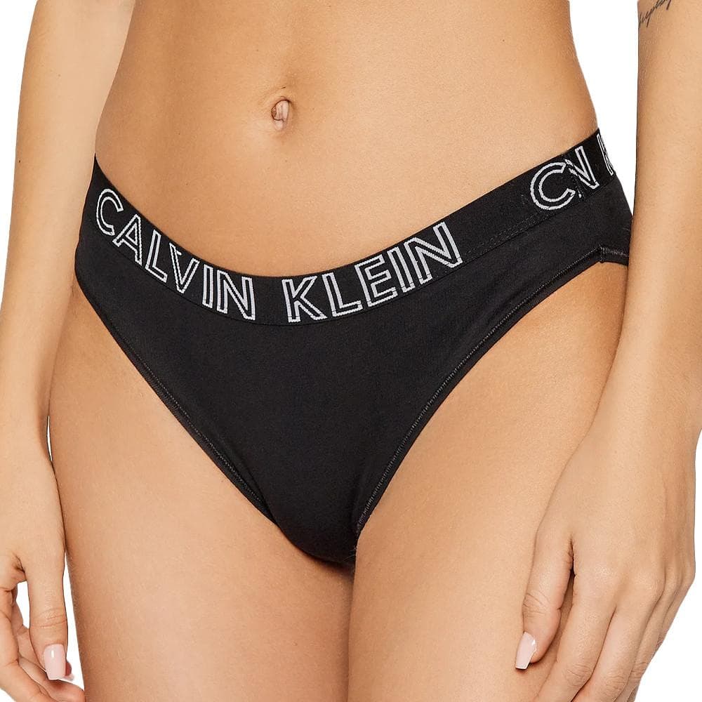 Culotte Bikini Noir Femme Calvin Klein Jeans 1