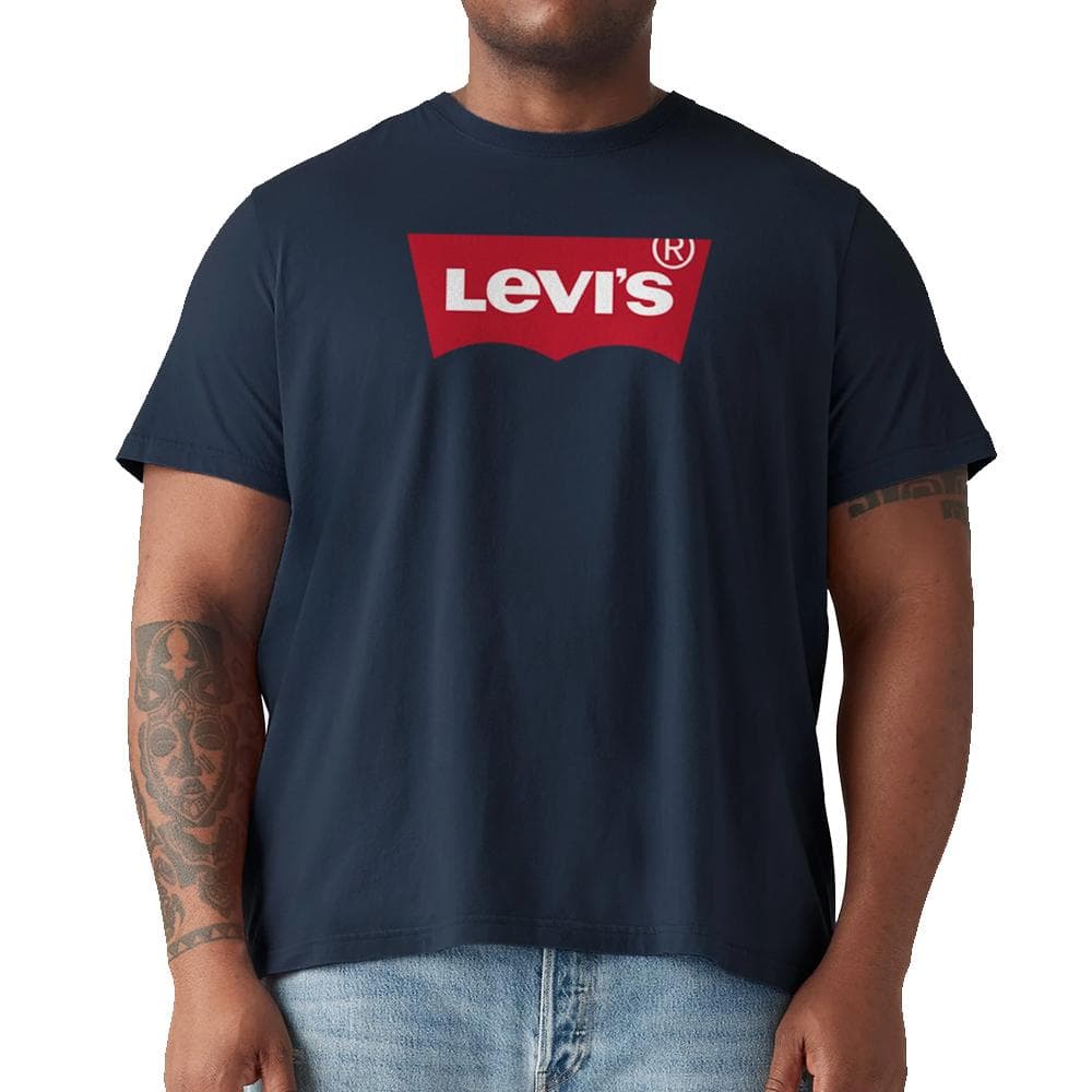 T-Shirt Marine Homme Levi's Big Graphic 1