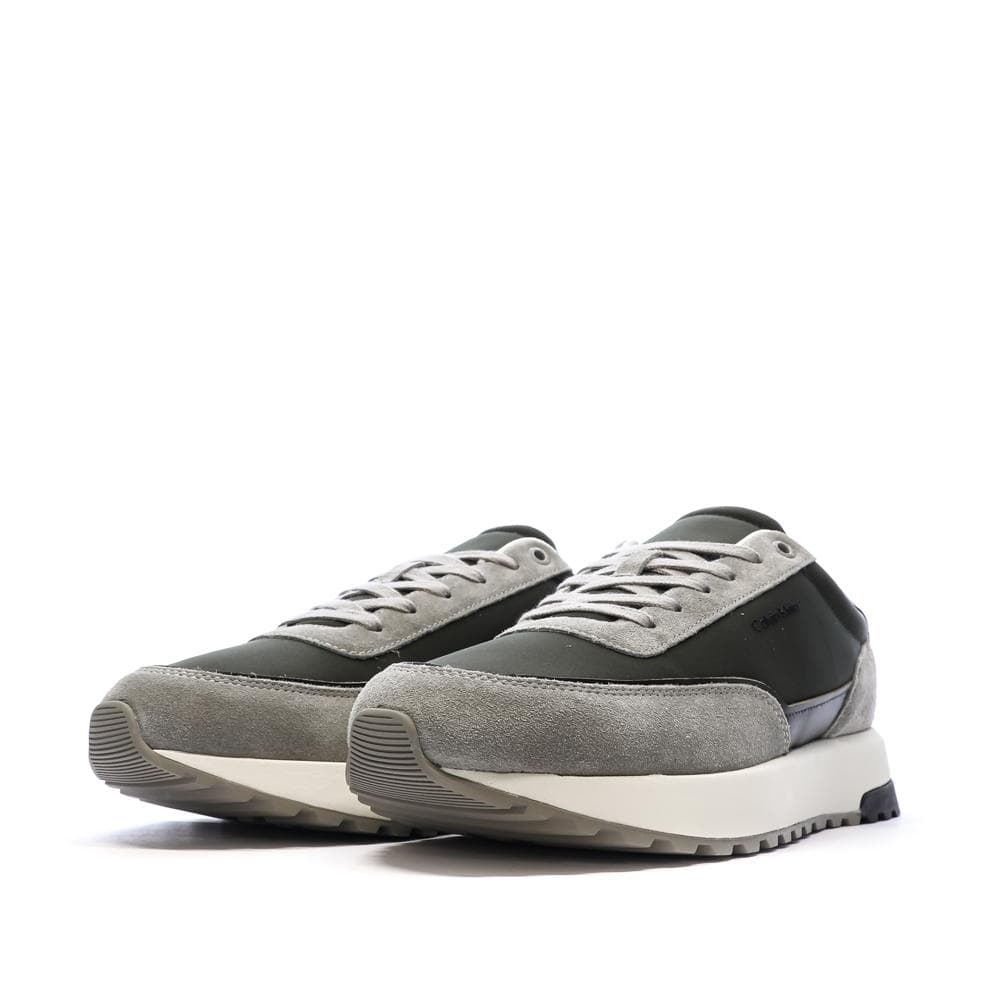 Baskets Grises/Noires Homme Calvin Klein Jeans Low 6