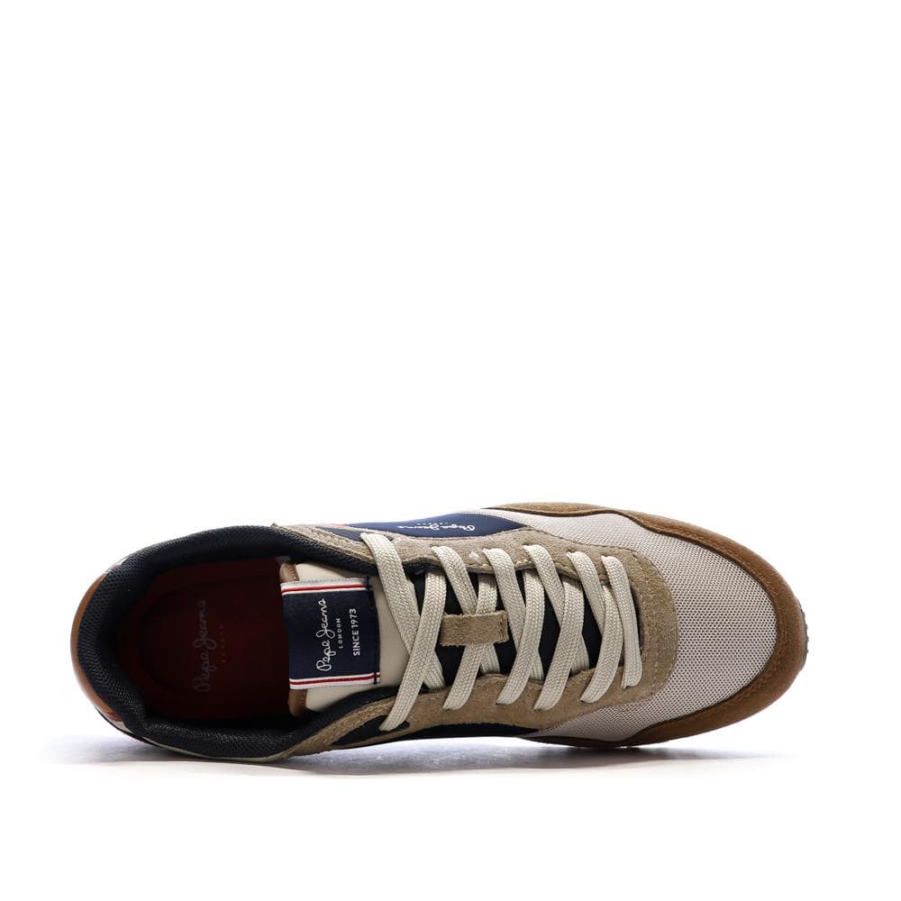Baskets Marron Homme Pepe jeans London Life 4
