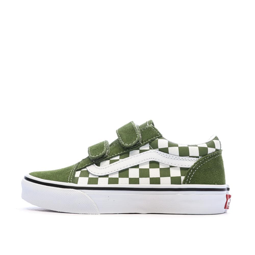 Baskets Kaki Enfant Vans Old Skool 1
