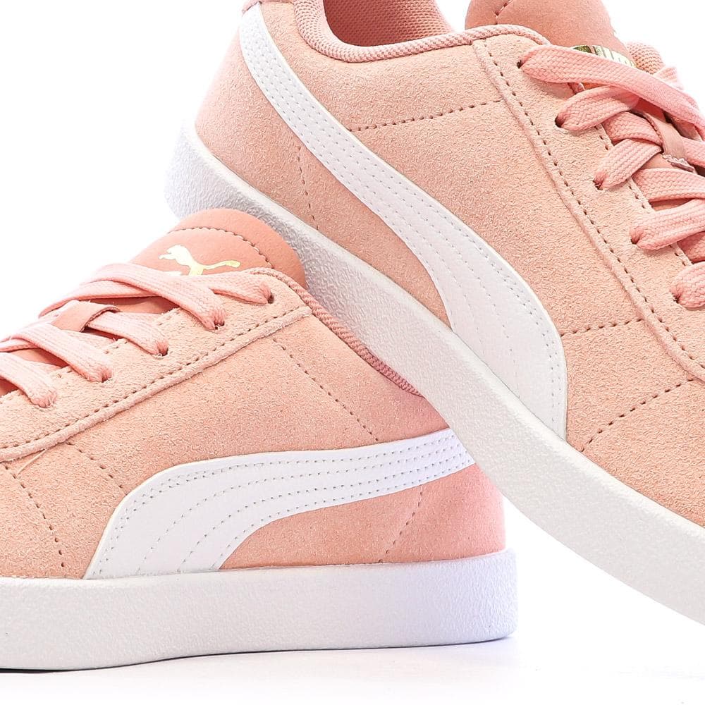 Baskets Rose Corail Fille Puma Club 7