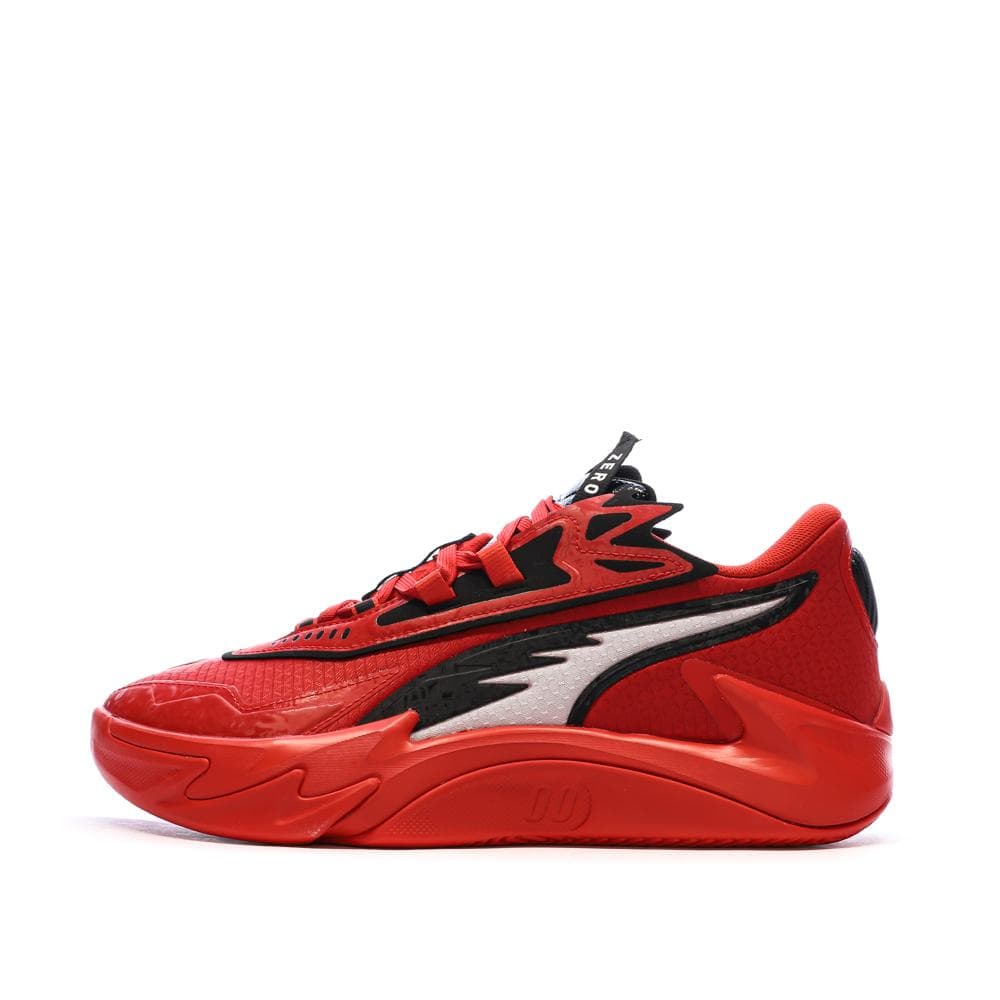 Chaussures de Basketball Rouges/Noires Homme Puma Zeros 1