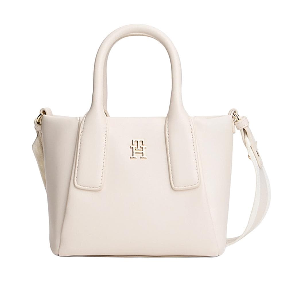Sac Bandoulière Beige Femme Tommy Hilfiger Essential Mini 1