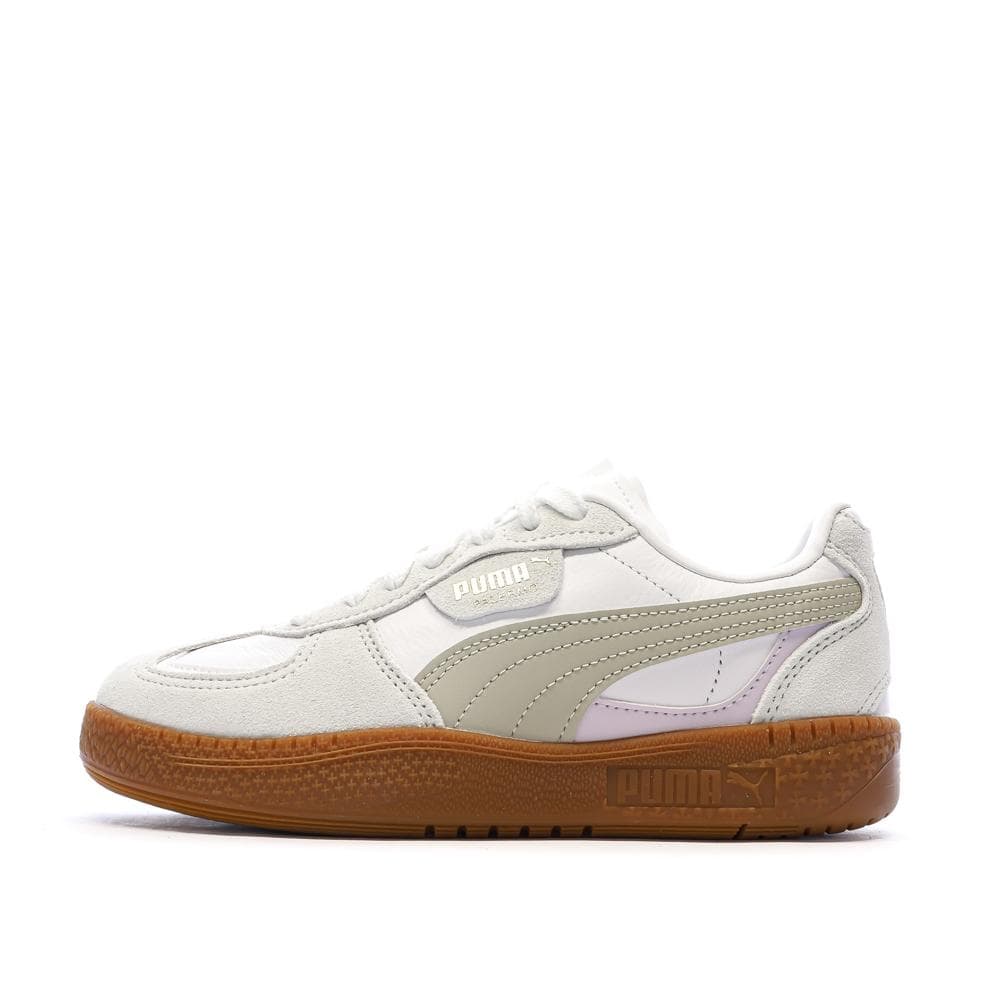 Baskets Blanches/Beiges Femme Puma Palermo 1
