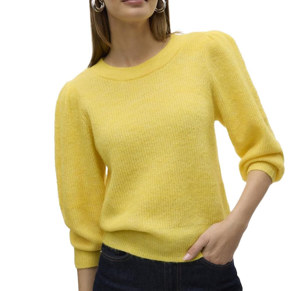 Pull Jaune Femme Vero Moda Vigga 1