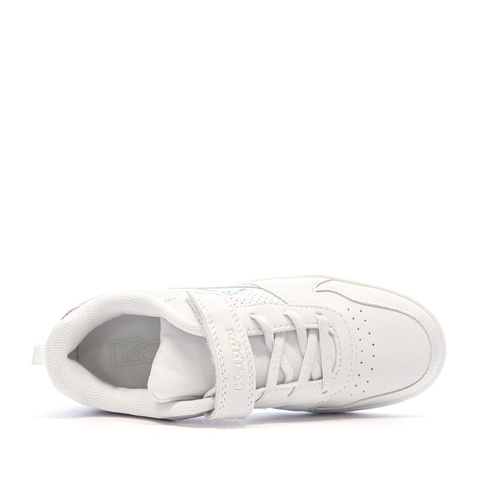 Baskets Blanches/Turquoises Garçon Kappa Falcon 4