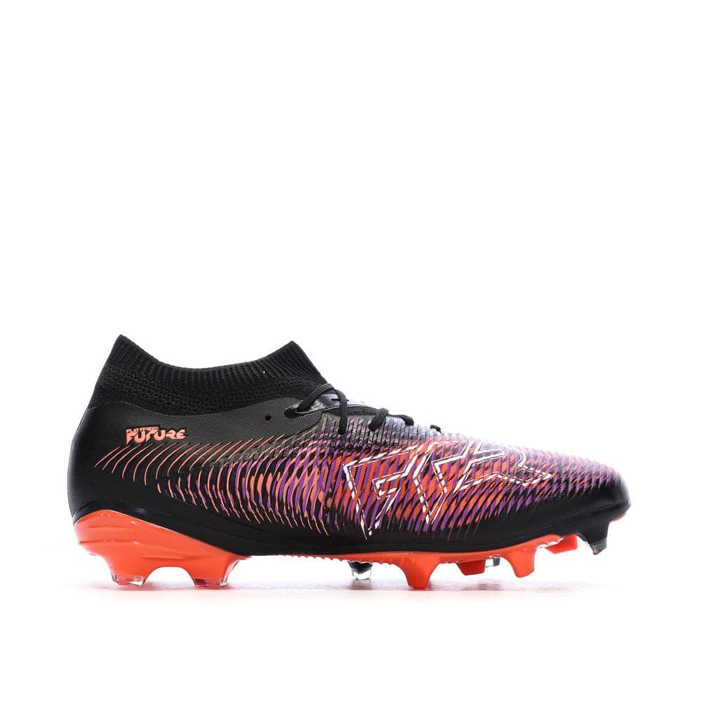 Chaussures de football Noires/Oranges Homme Puma Future 8 2