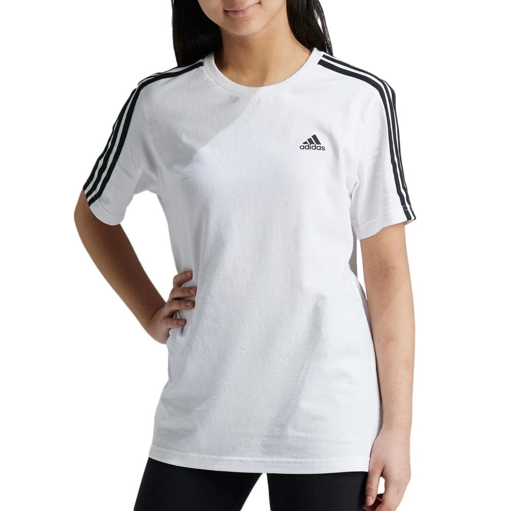 T-Shirt Blanc Femme Adidas IY5018 1