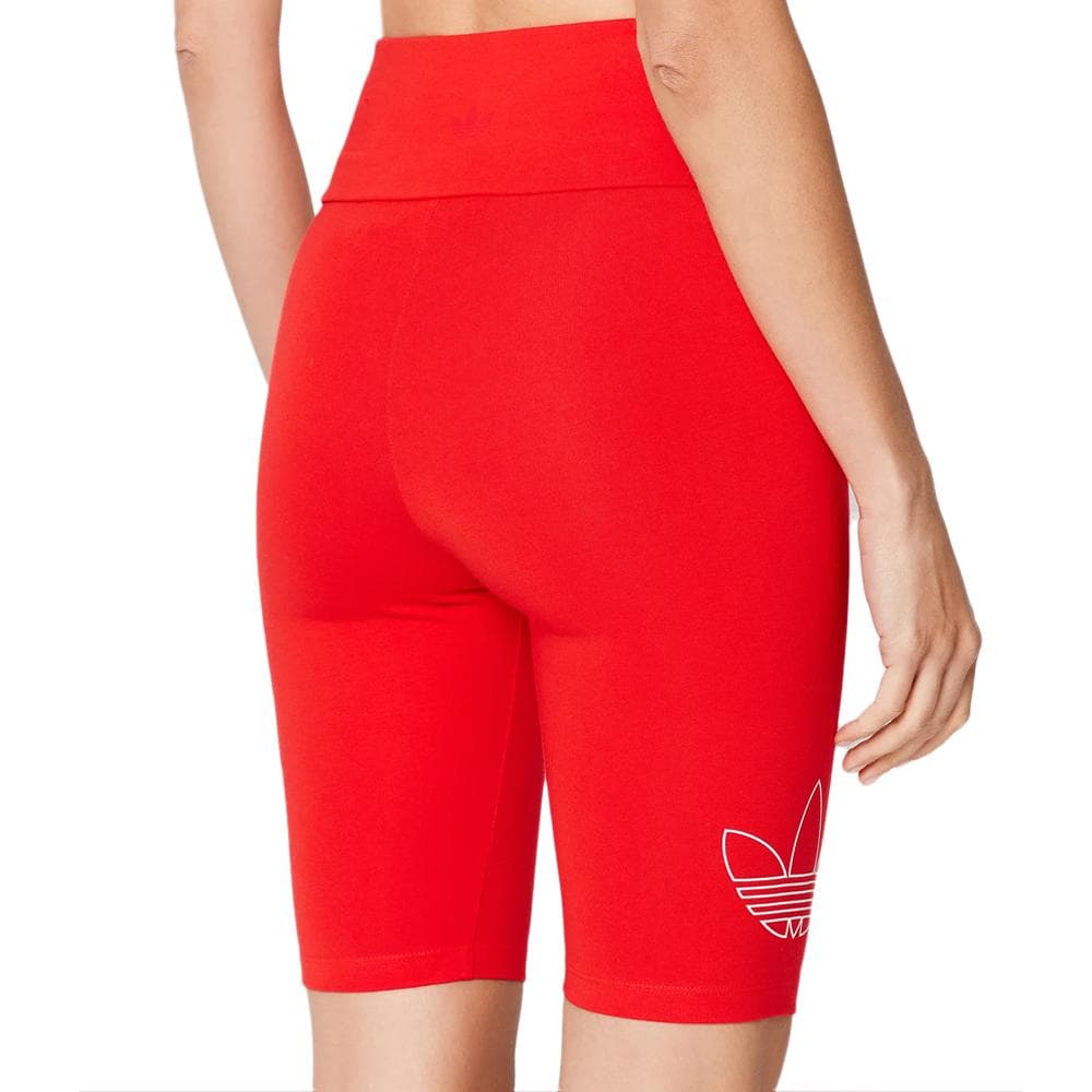 Short Rouge Femme Adidas Bike 2