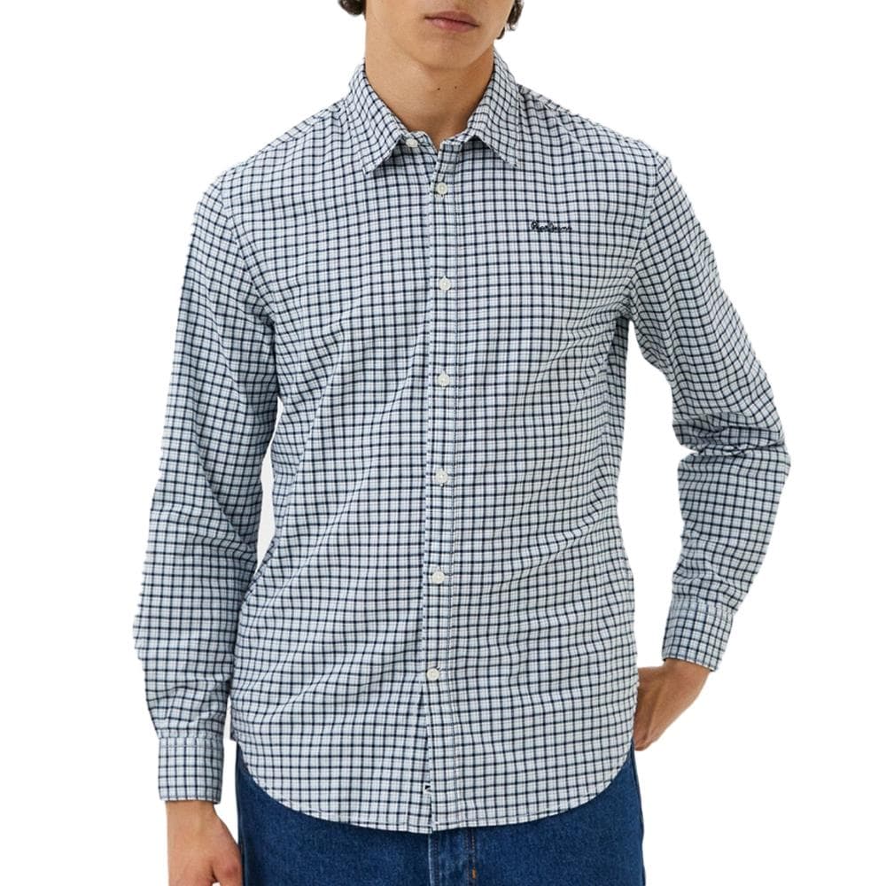 Chemise Bleu/Blanche Homme Pepe Jeans PM308208 1