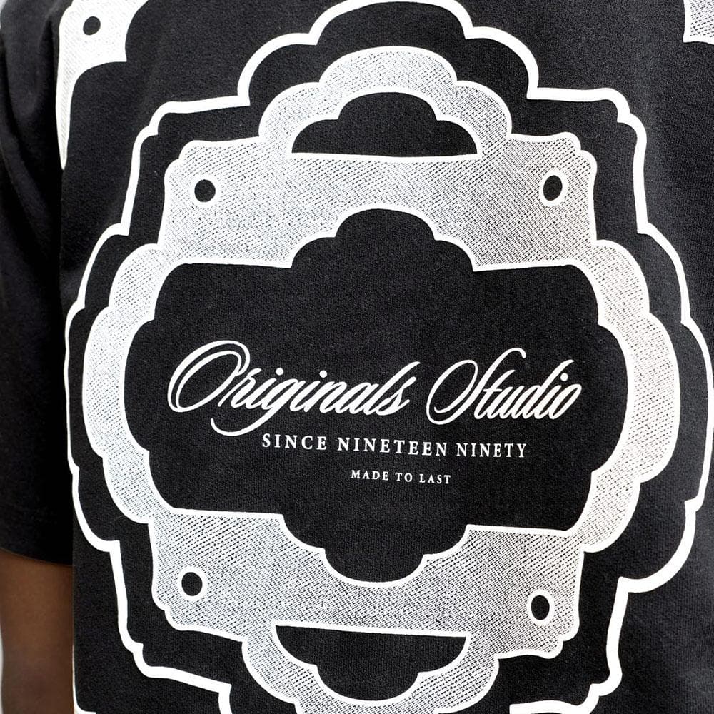 T-Shirt Noir Garçon Jack & Jones Dia 3