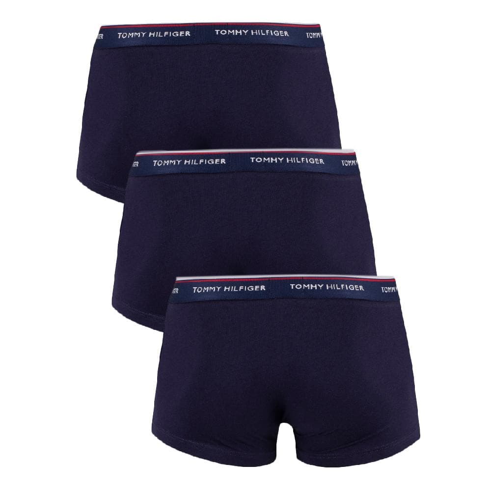 x3 Boxers Marine Homme Tommy Hilfiger Trunk 2