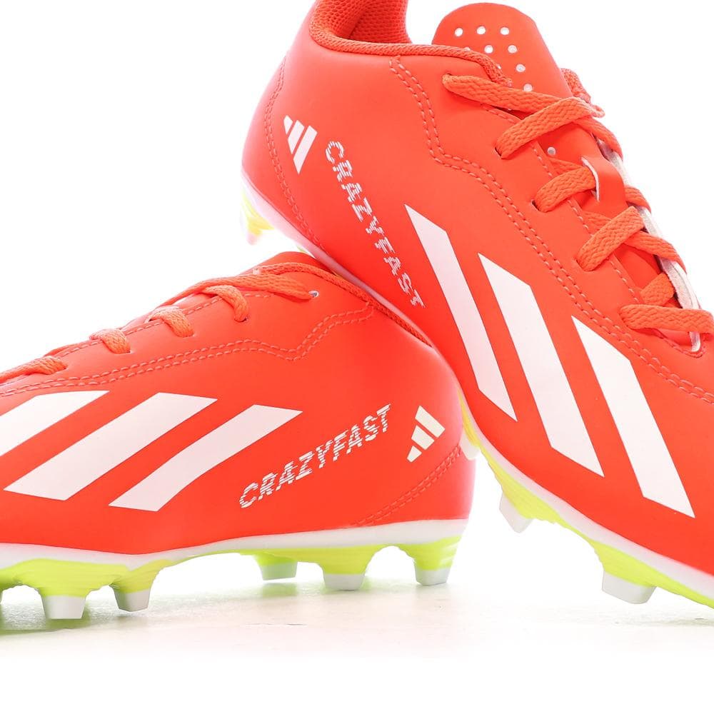 Chaussures de Foot Orange Junior Adidas X Crazyfast Club FxG 7