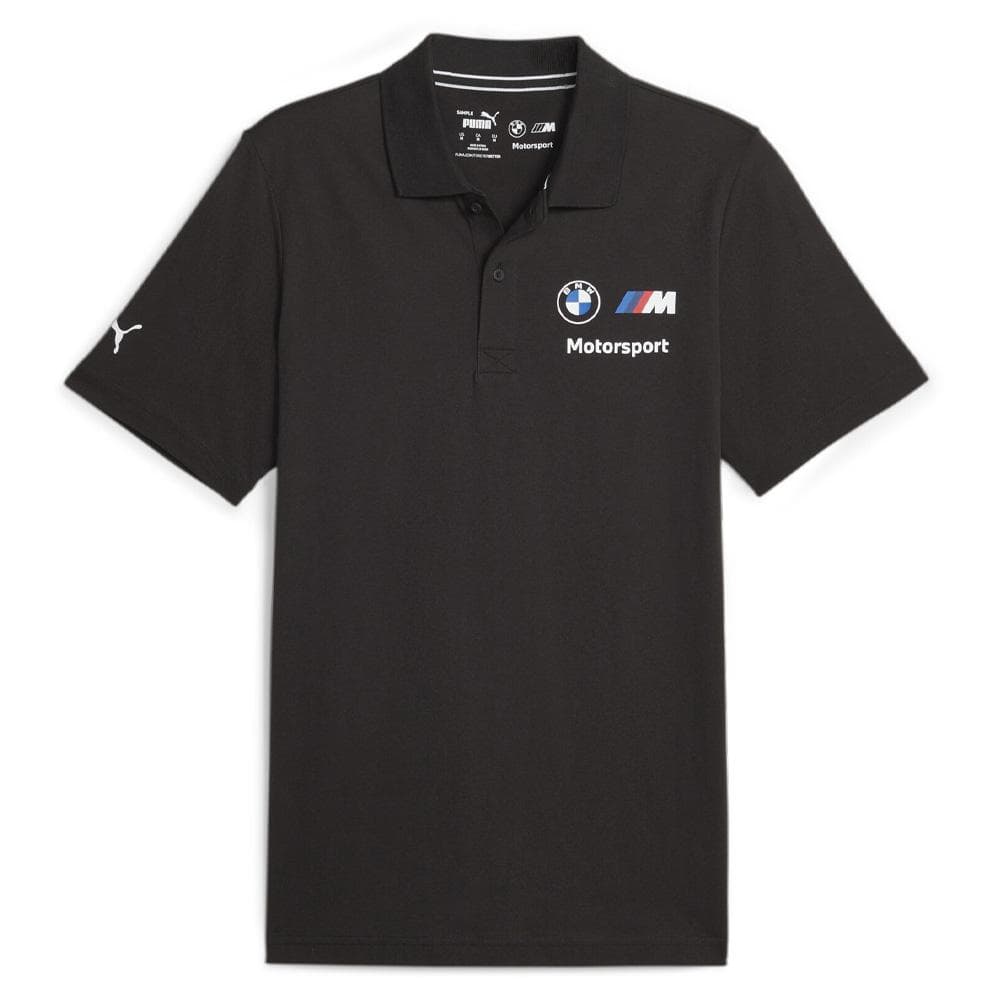 Polo Noir Homme Puma Bmw Mms Ess 1
