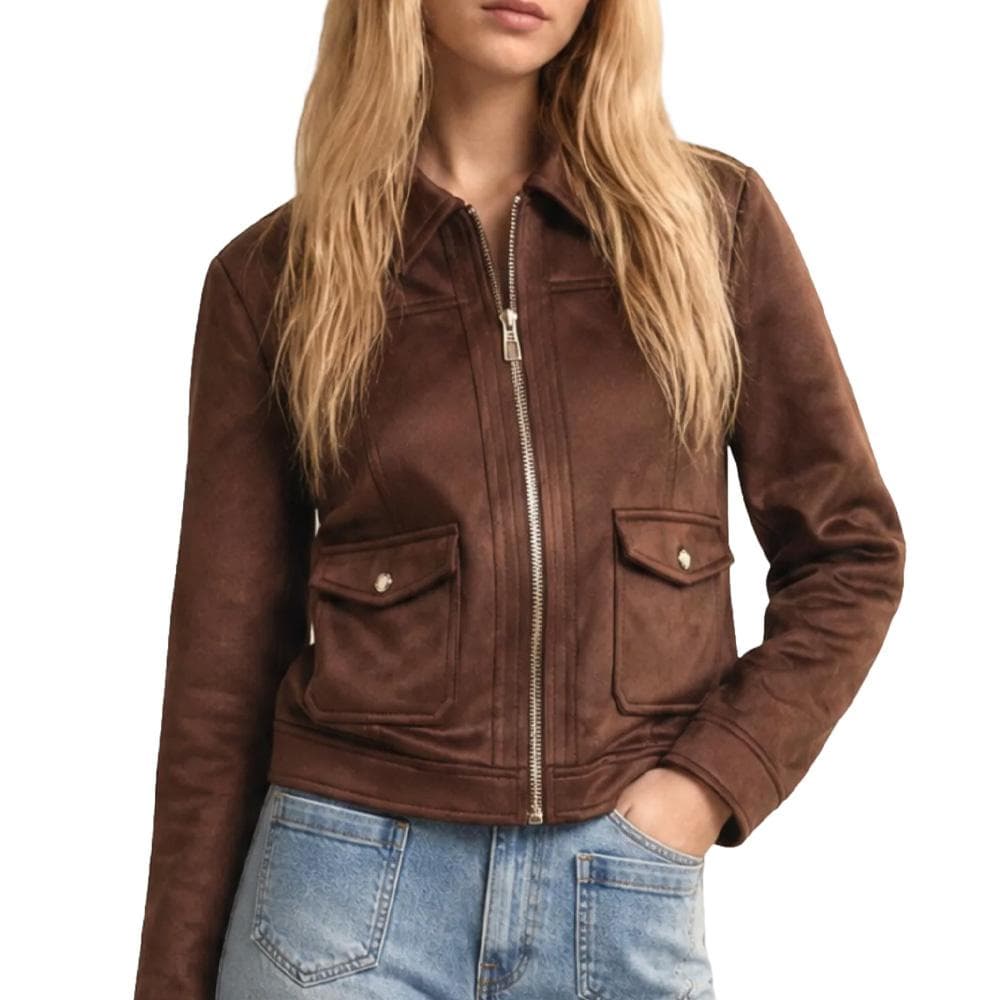 Veste Marron Femme Morgan GLIVA 1