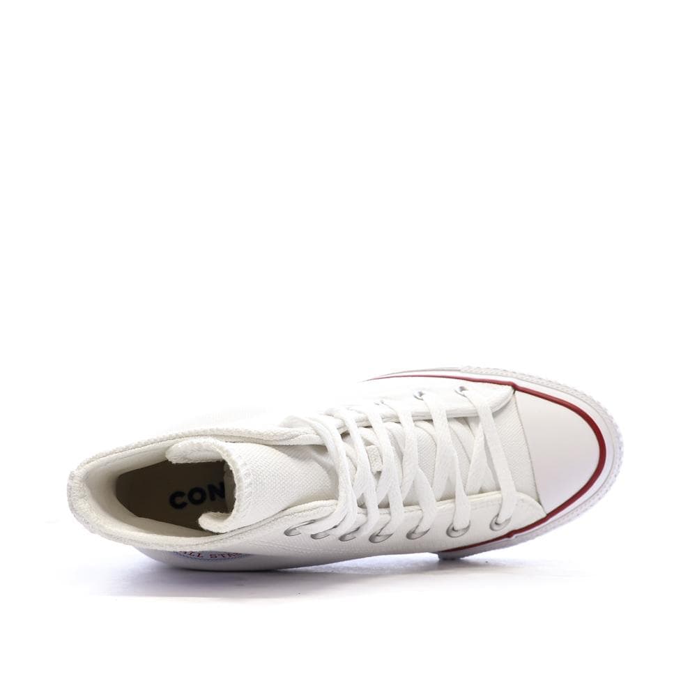Baskets Compensées Blanc Femme Converse Chuck Taylor All Star Wedge 4