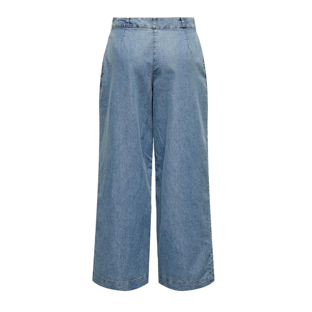 Pantalon Fluide Bleu Femme JDY Trixie 2