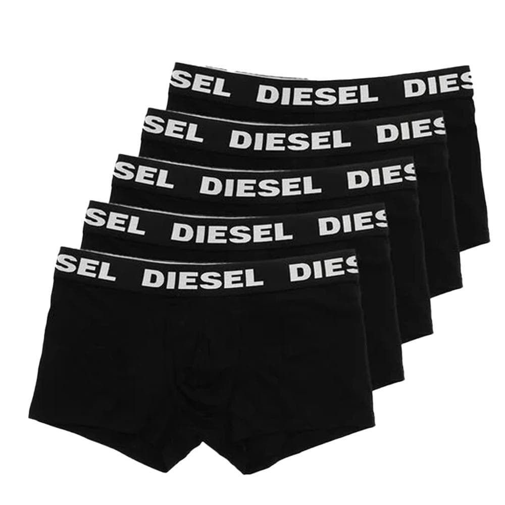 Lot de 5 Boxers Noir Homme Diesel Rikbd 1
