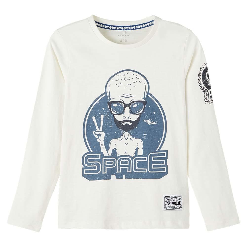 T-Shirt Blanc Garçon Name it Nobbe 1