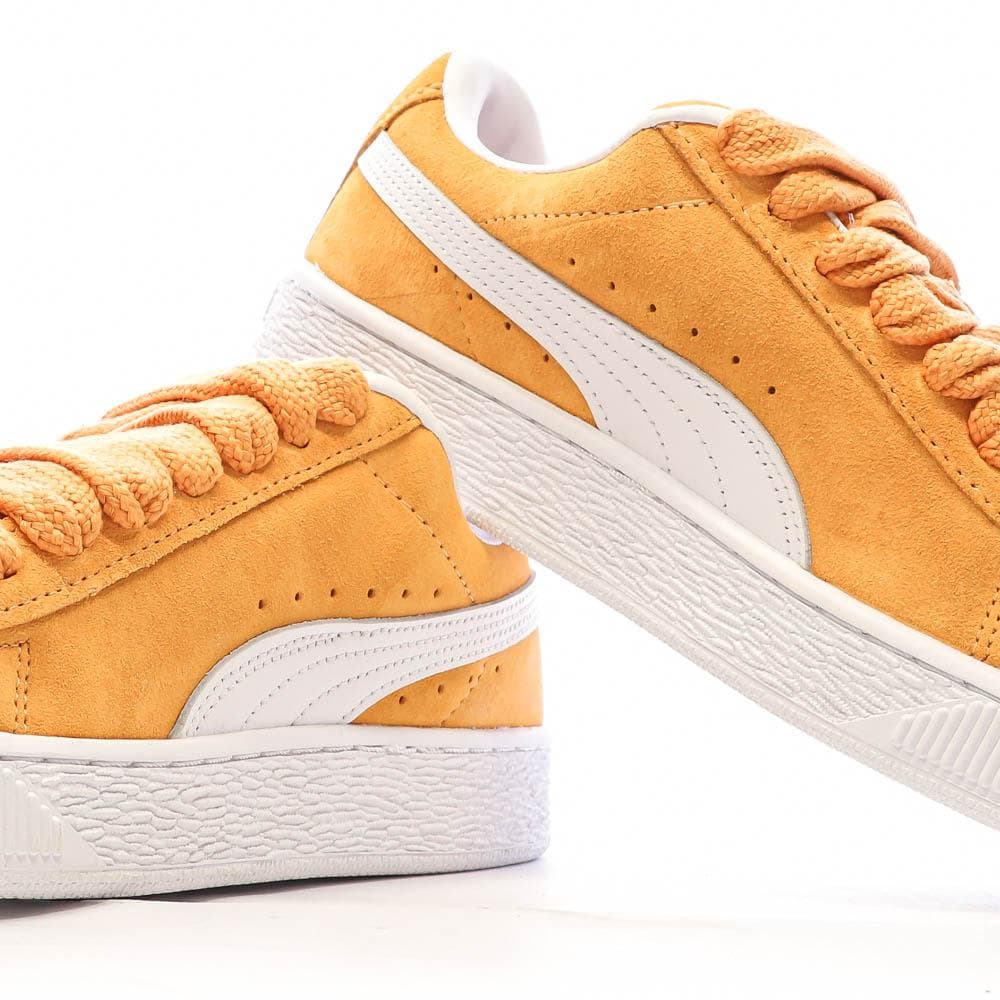 Baskets Orange Femme Puma Suede XL 7
