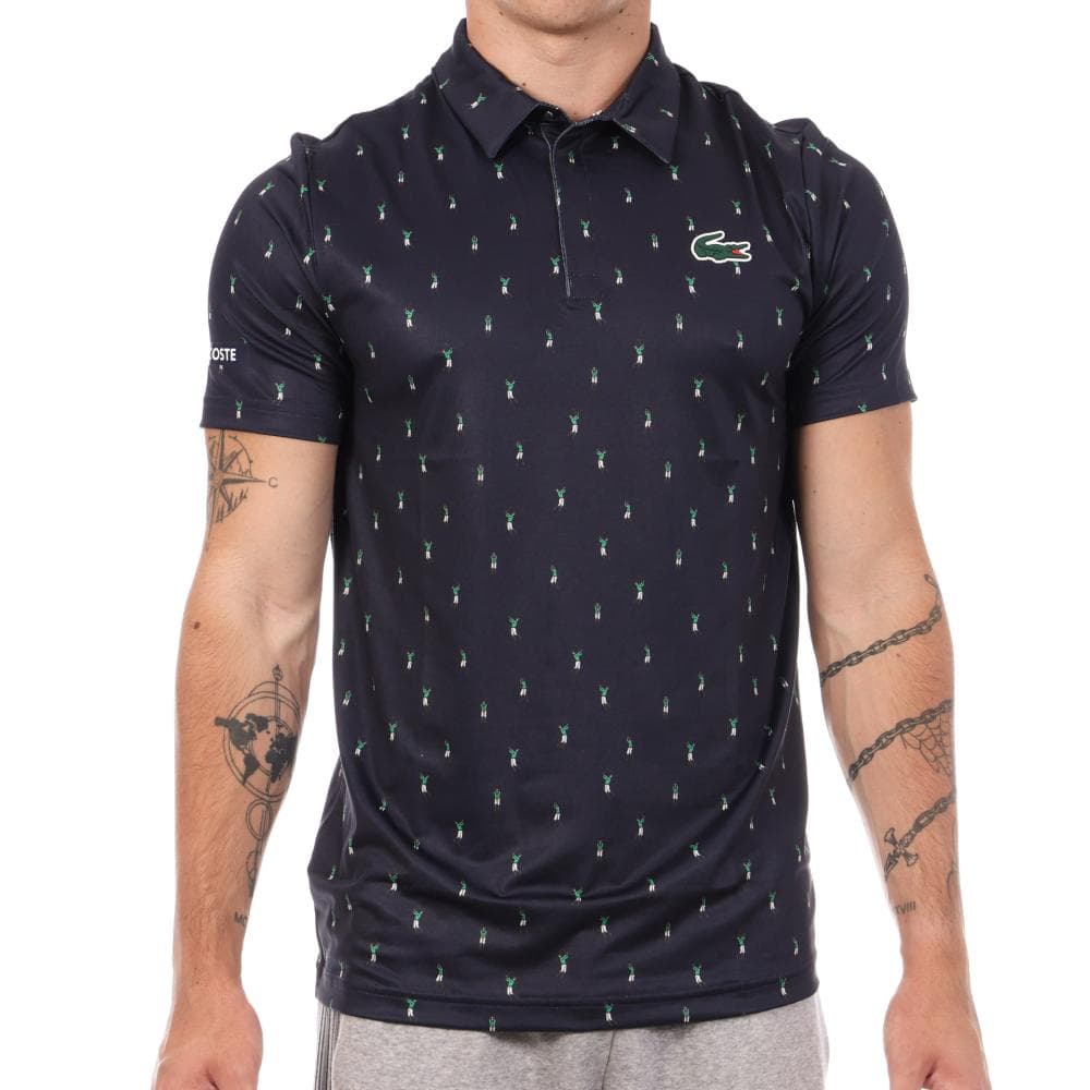 Polo Marine Homme Lacoste DH5348 1