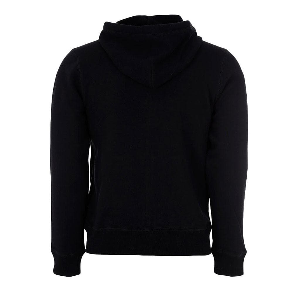 Sweat zippé Noir Homme Schott Badge 3