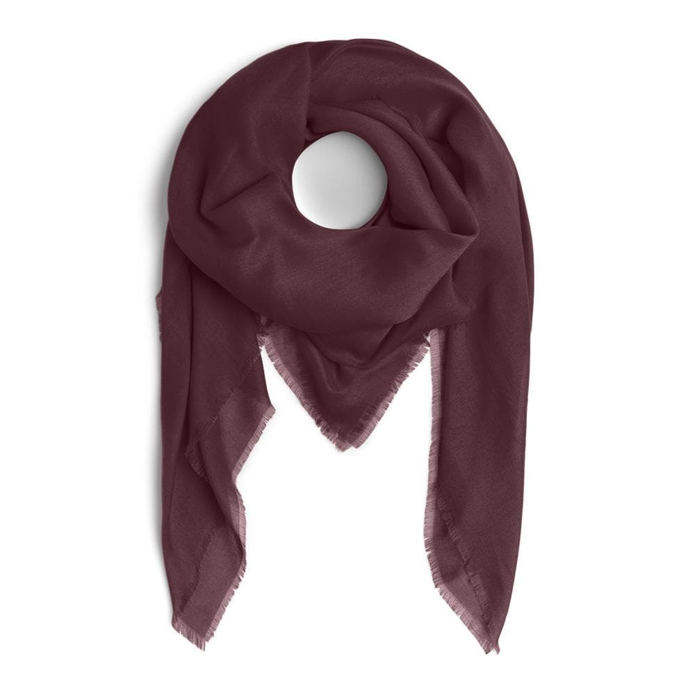 Foulard Rouge Femme Pieces Hailey 1