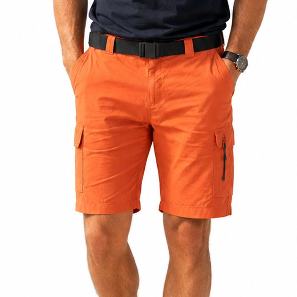 Short cargo Orange Homme Columbia utilitaire Silver Ridge 1