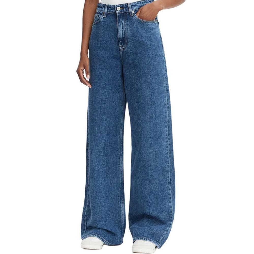 Jean Large Bleu Femme Tommy Hilfiger Claire Wide 1