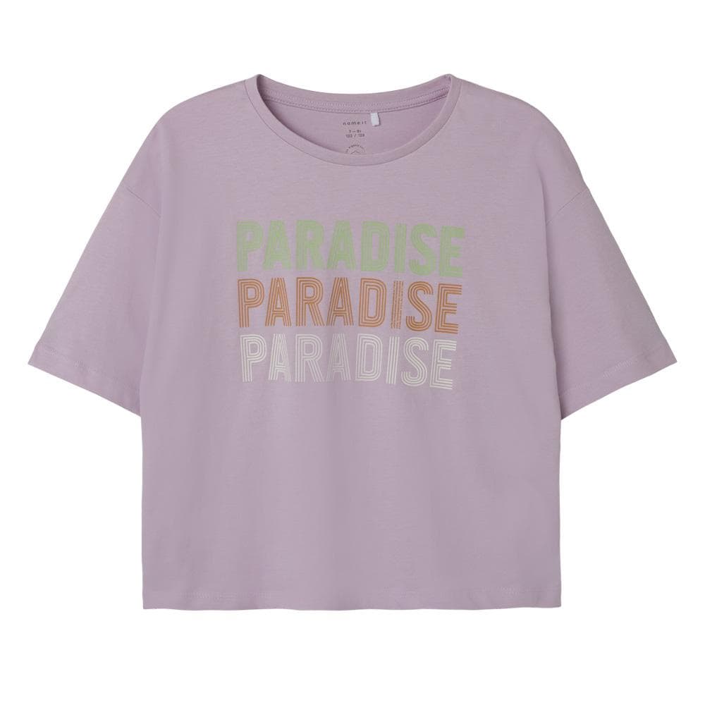 T-shirt Mauve Fille Name it Mlasso 1