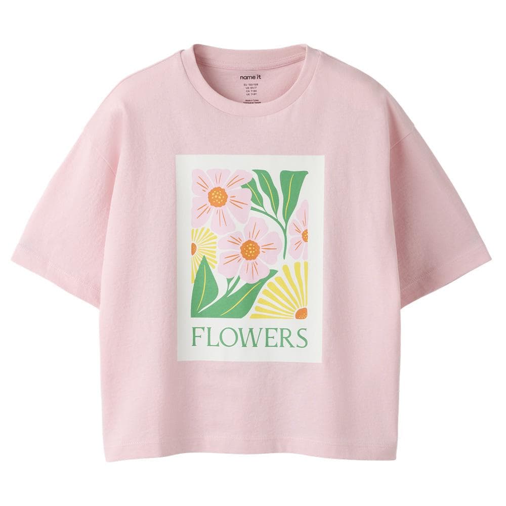 T-Shirt Rose Fille Name it Nkfhelga 1
