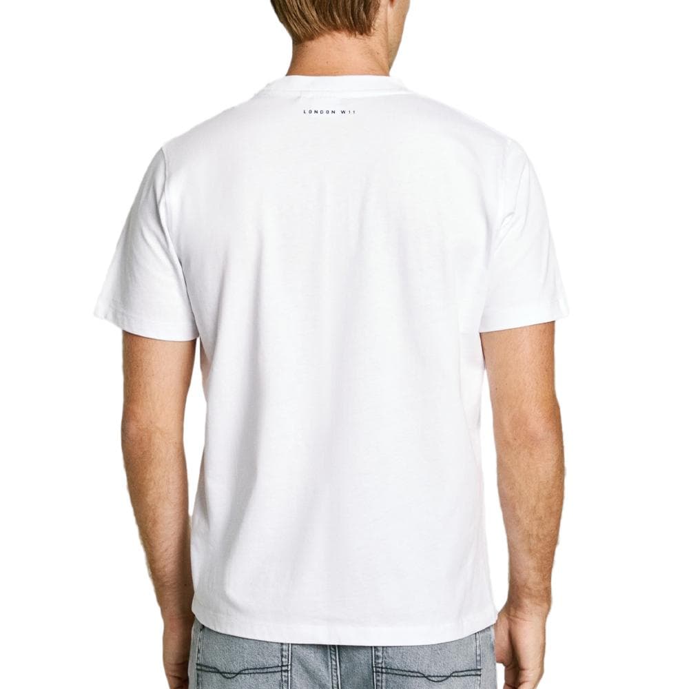 T-shirt Blanc Homme Pepe jeans Daxton 2